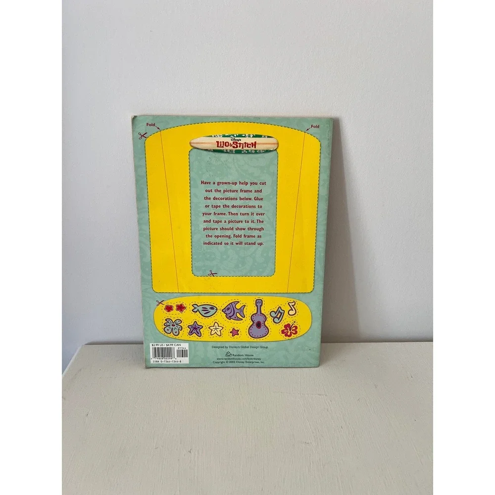 Vintage‎ Disney Lilo and Stitch Coloring & Activity Book Golden 2002